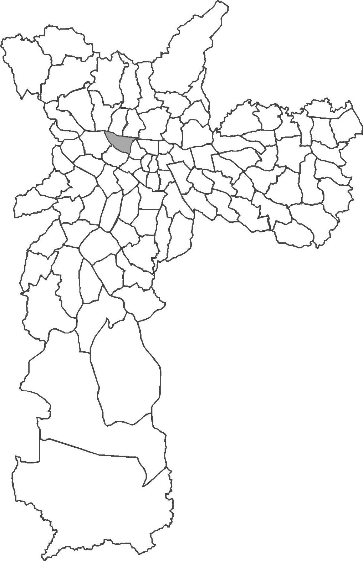 નકશો Barra Funda જિલ્લા