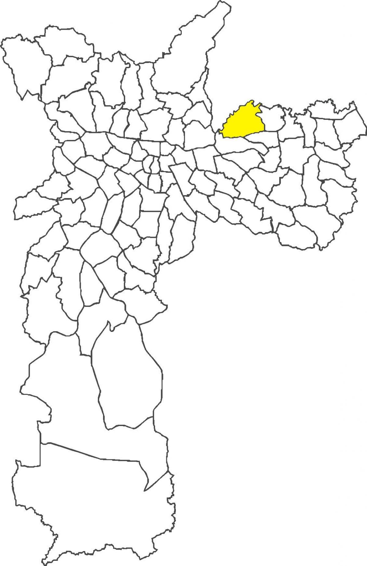 નકશો Cangaíba જિલ્લા