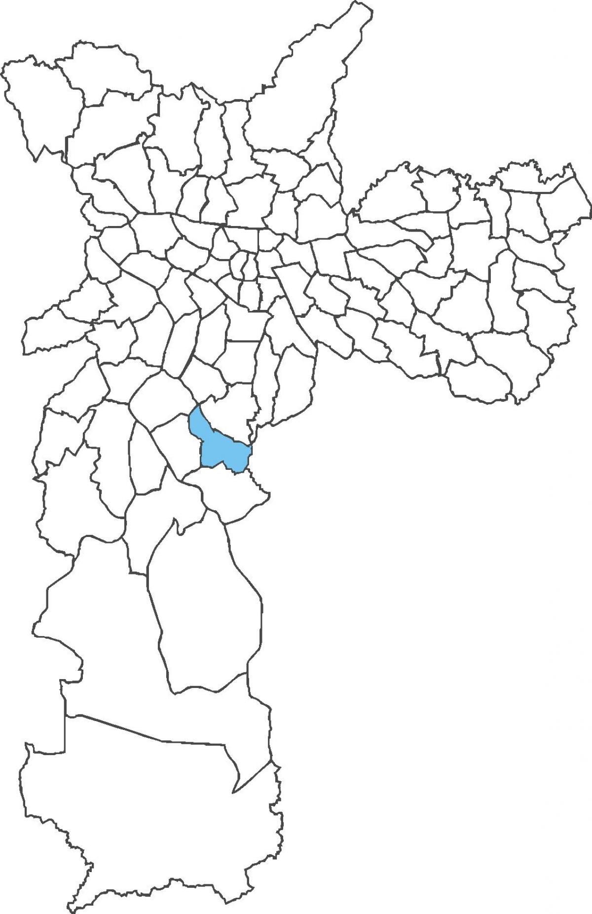 નકશો Cidade Ademar જિલ્લા