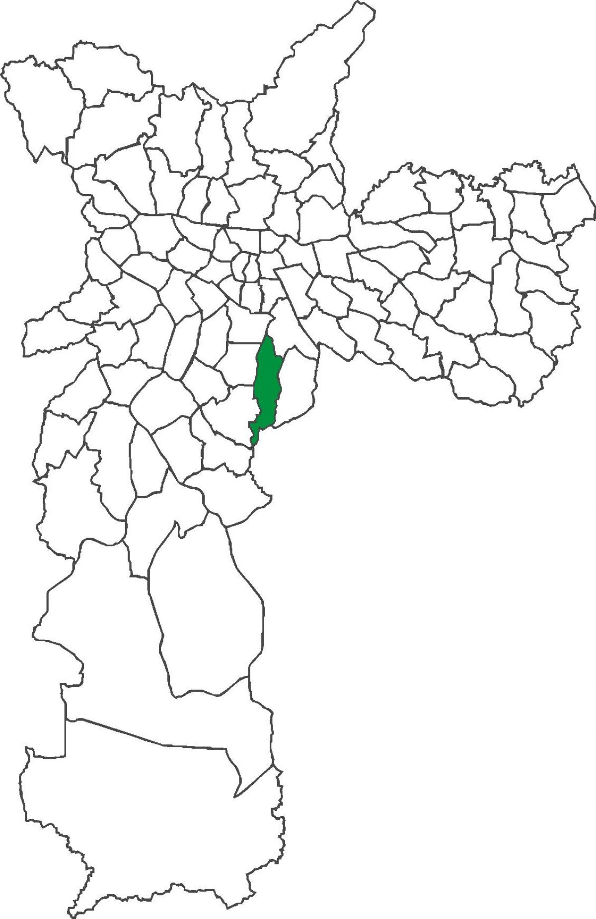નકશો Cursino જિલ્લા