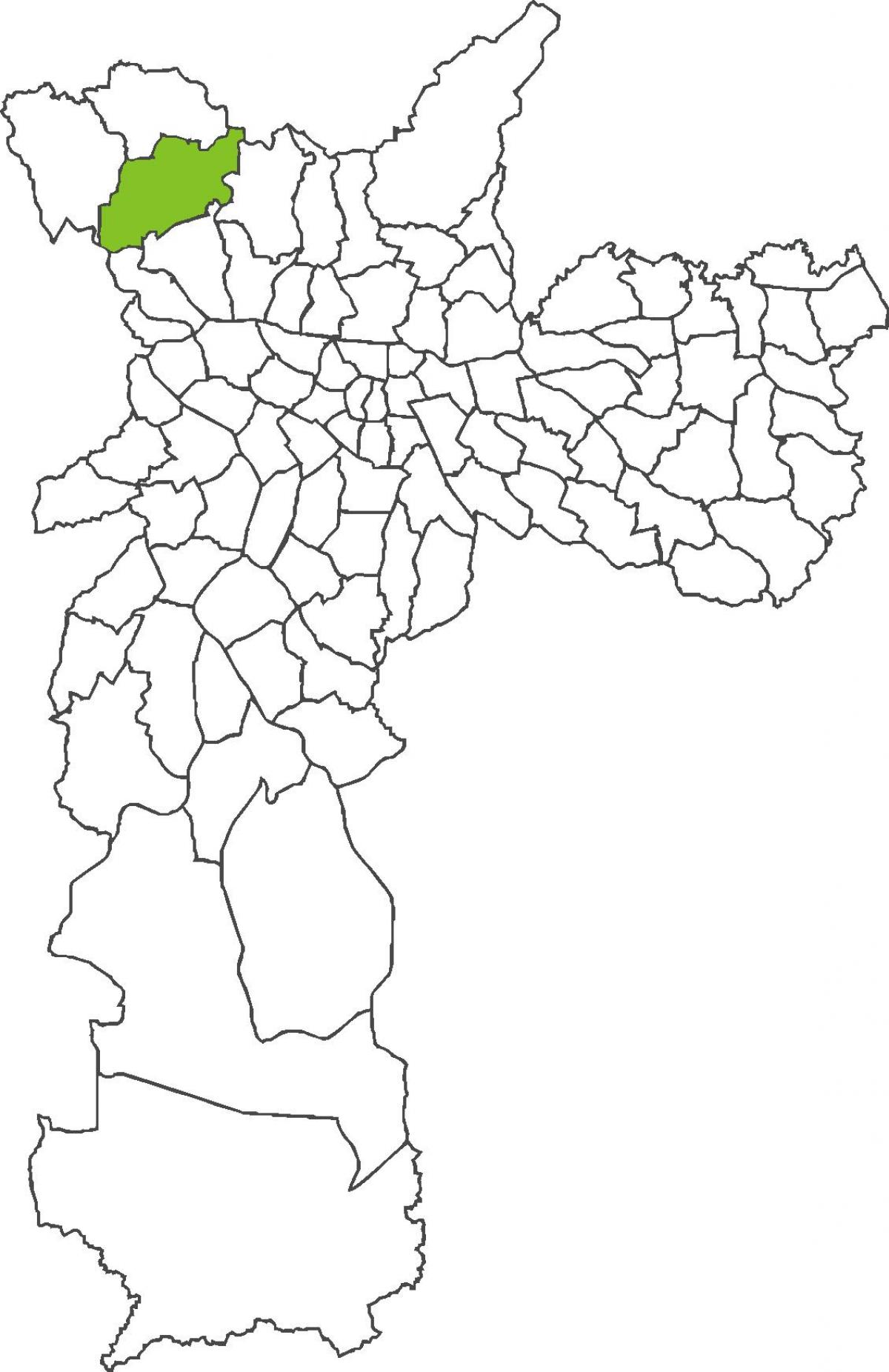 નકશો Jaraguá જિલ્લા