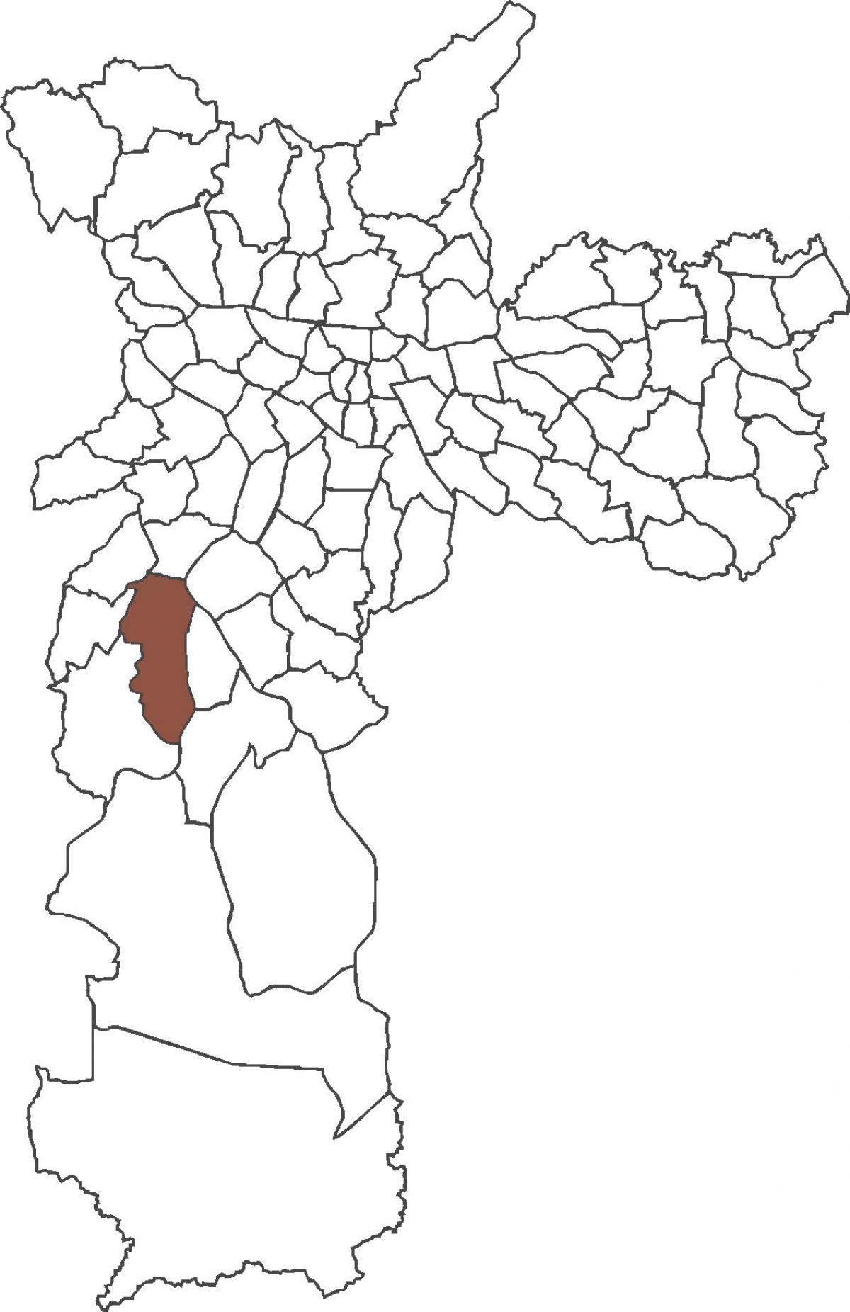 નકશો Jardim સાઓ Luís જિલ્લા