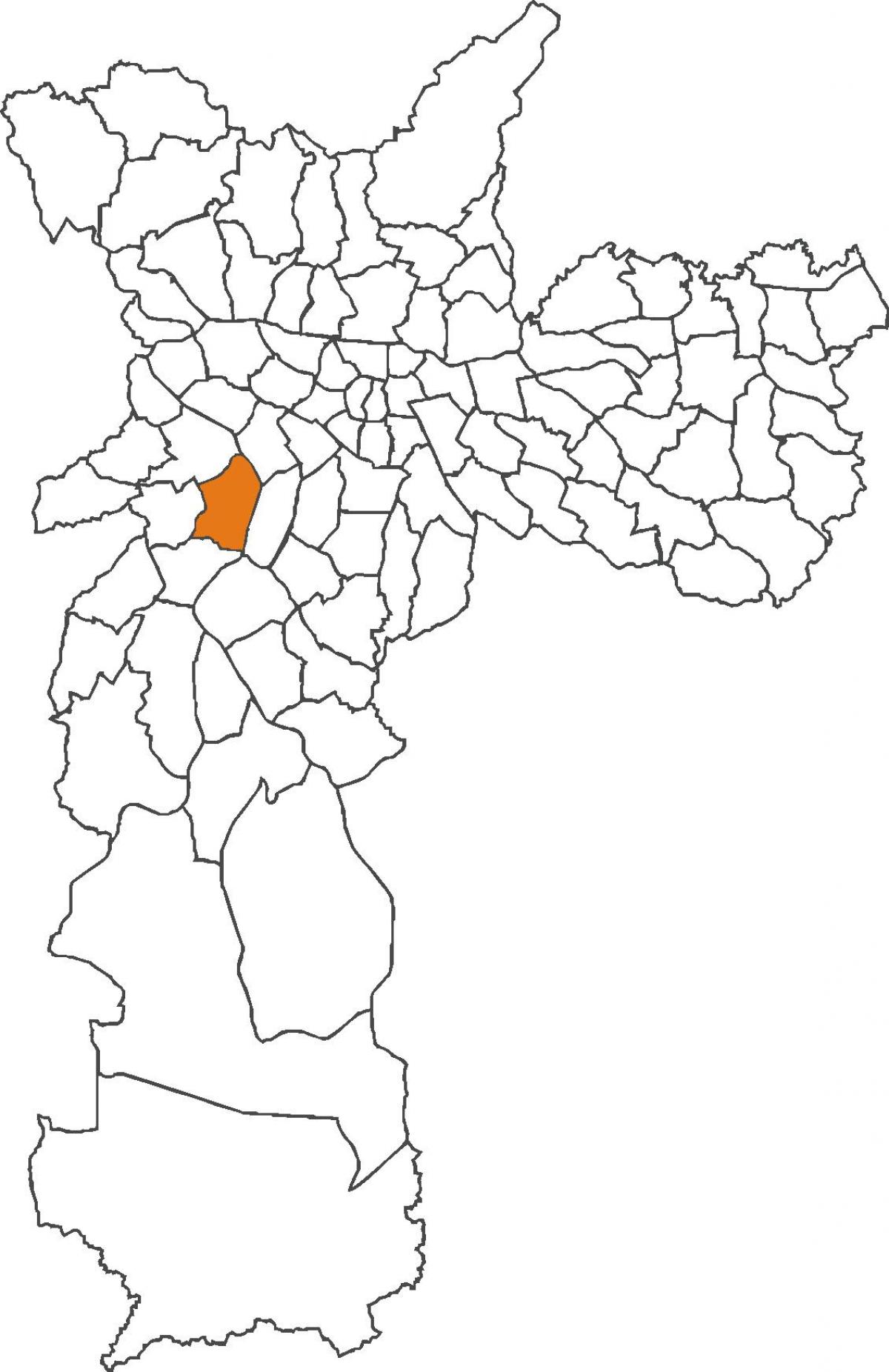 નકશો Morumbi જિલ્લા