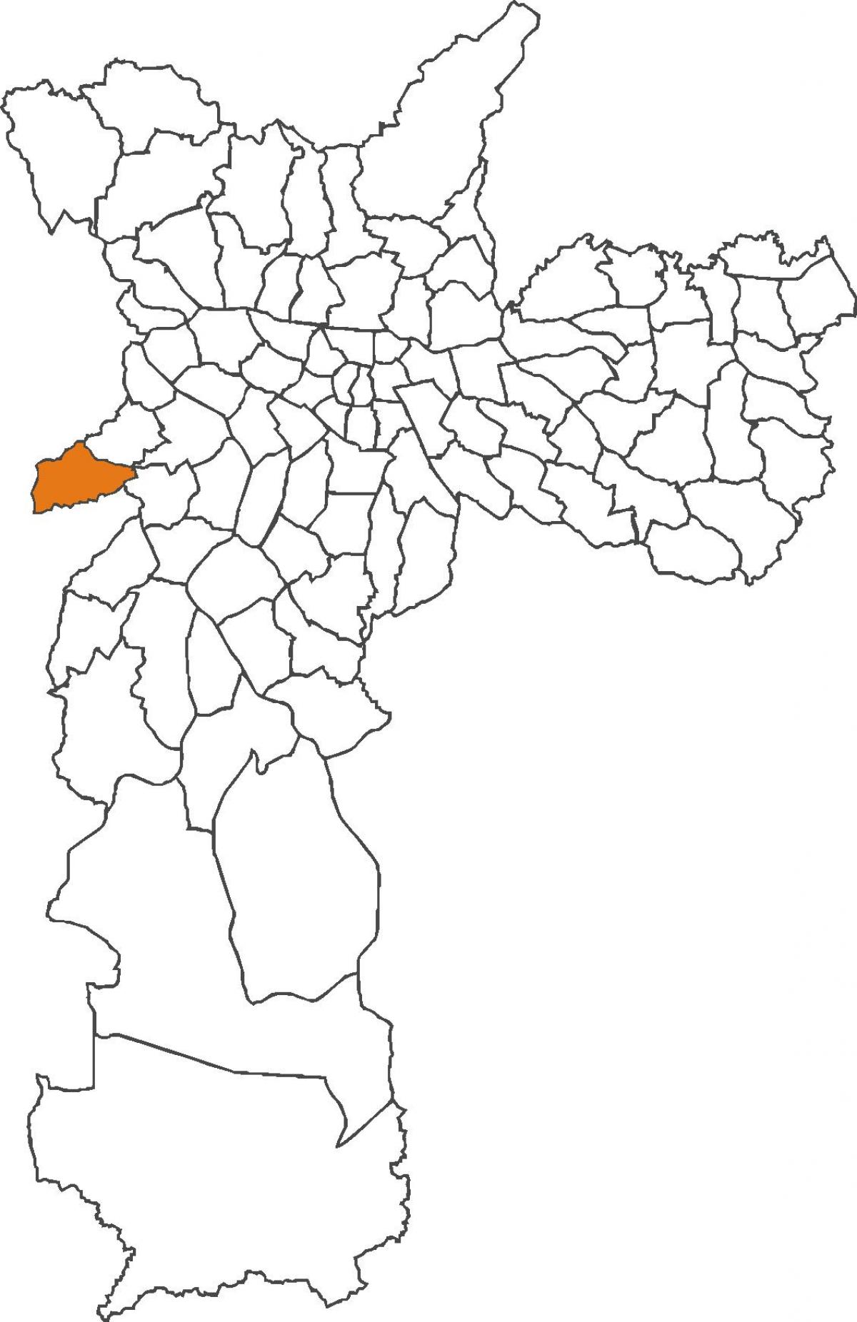 નકશો Raposo Tavares જિલ્લા