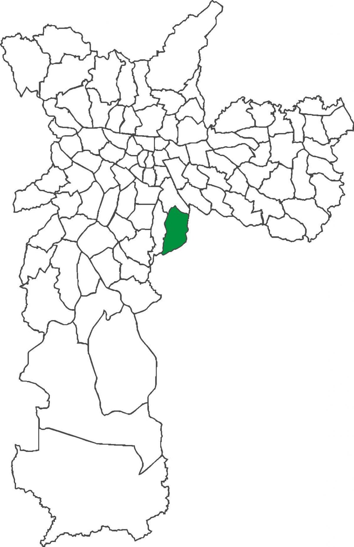 નકશો Sacomã જિલ્લા