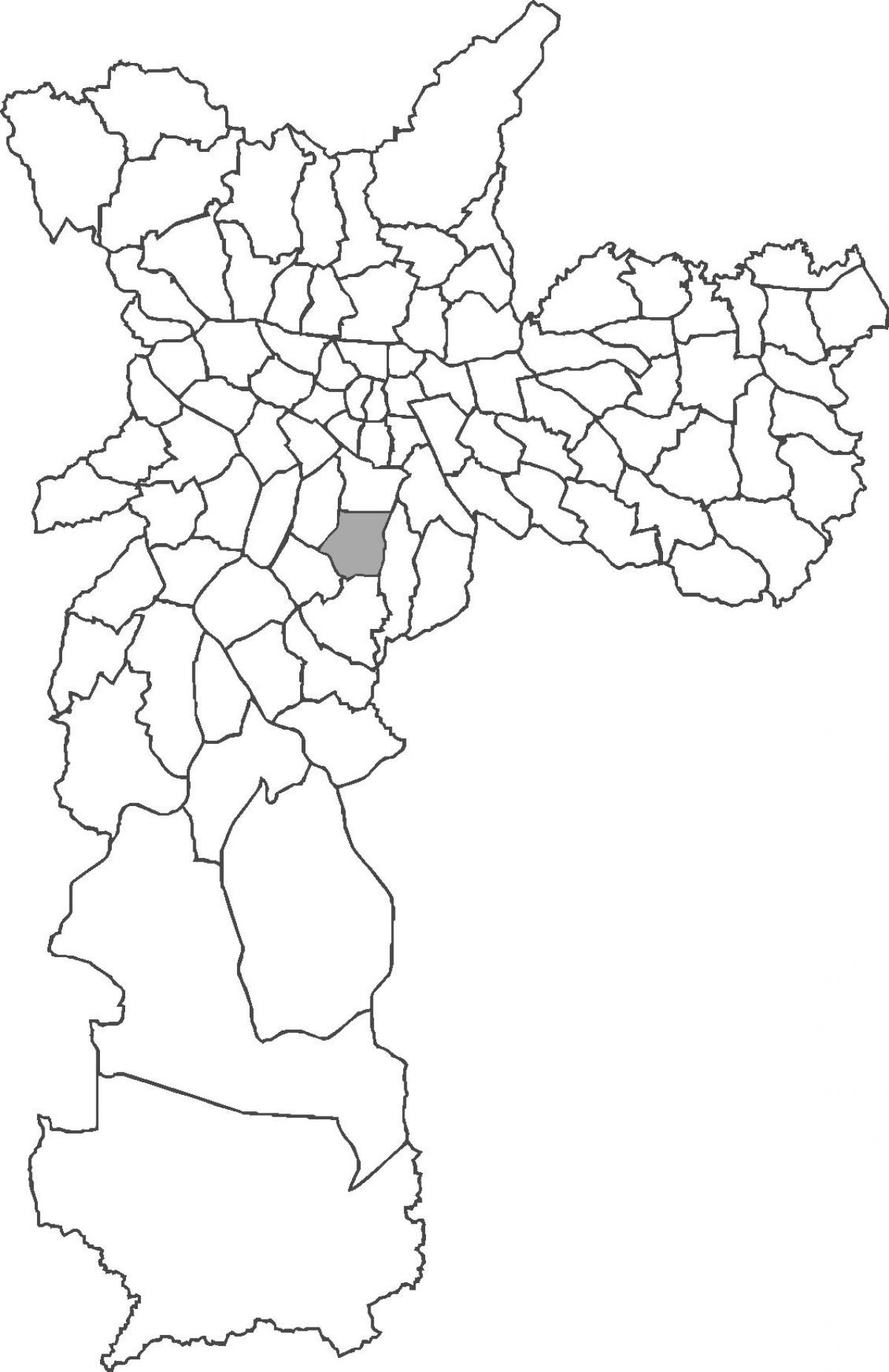 નકશો Saúde જિલ્લા