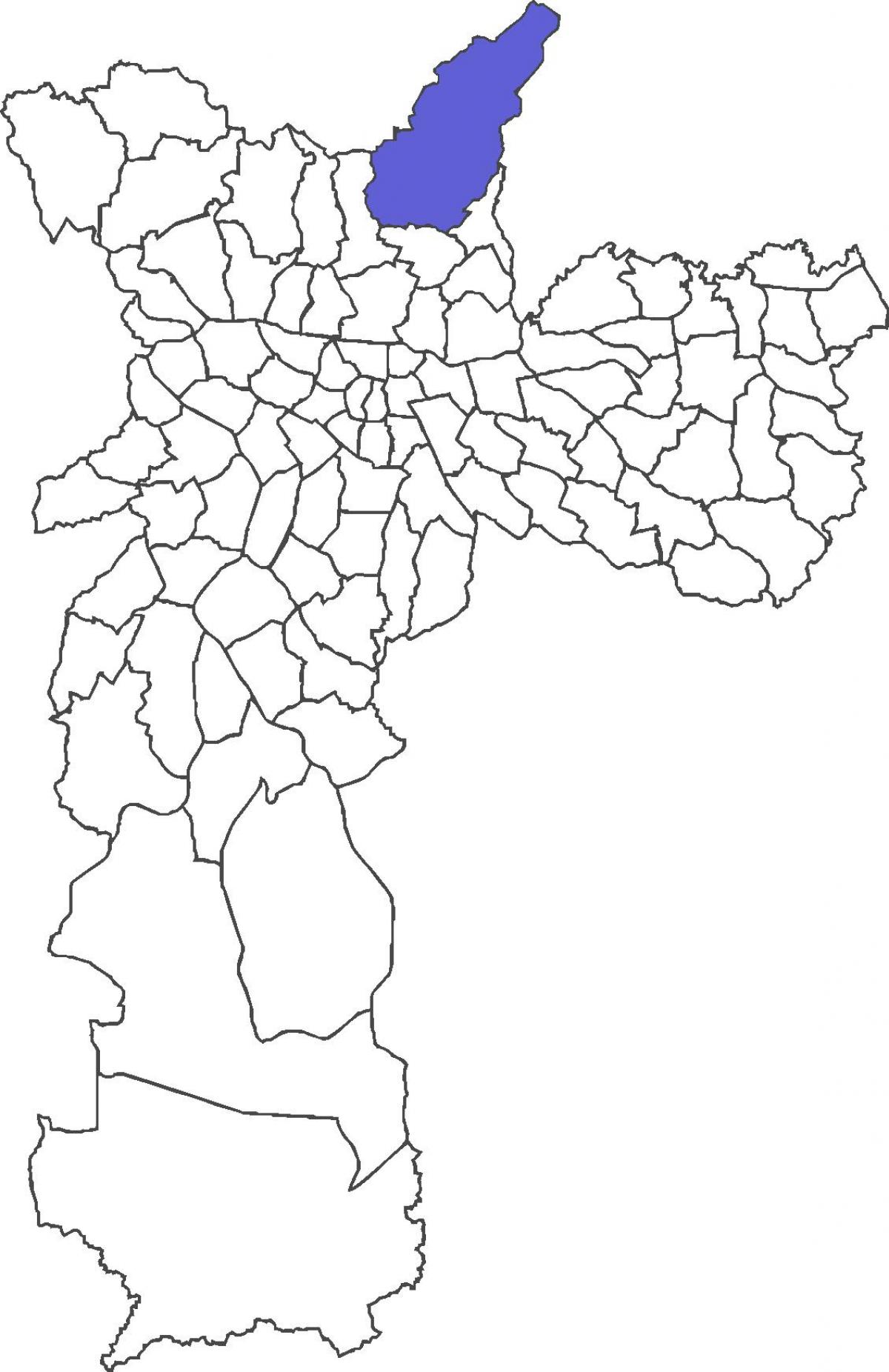 નકશો Tremembé જિલ્લા