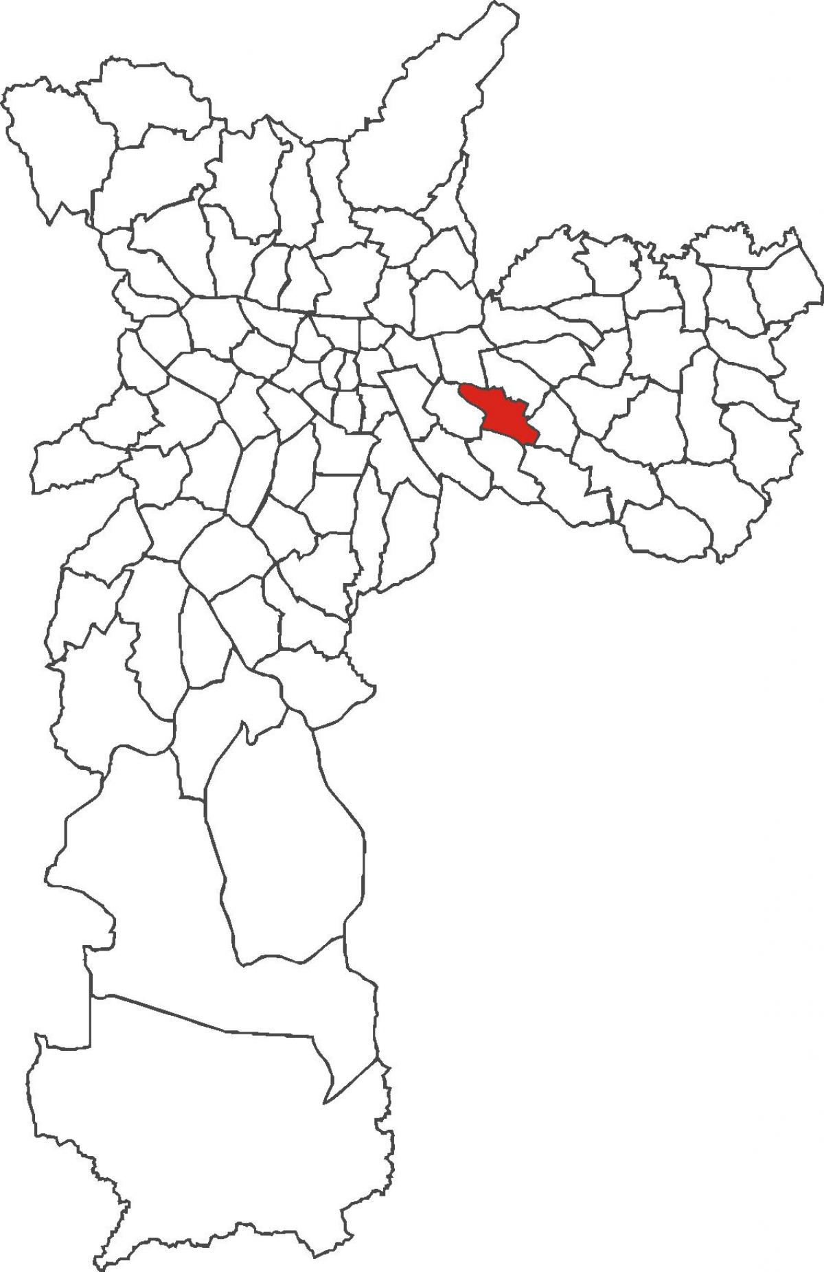 નકશો Vila Formosa જિલ્લા