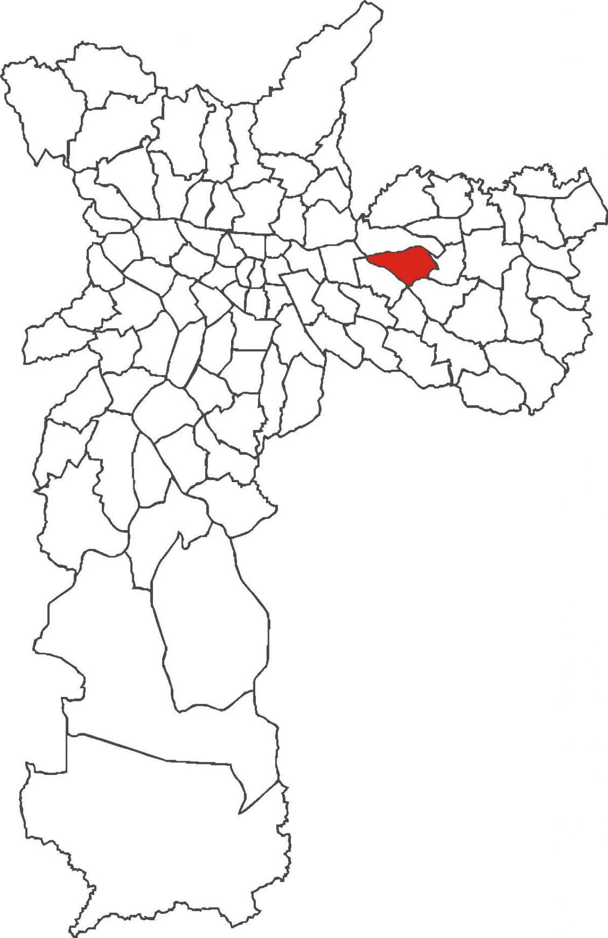 નકશો Vila માટિલ્ડે જિલ્લા