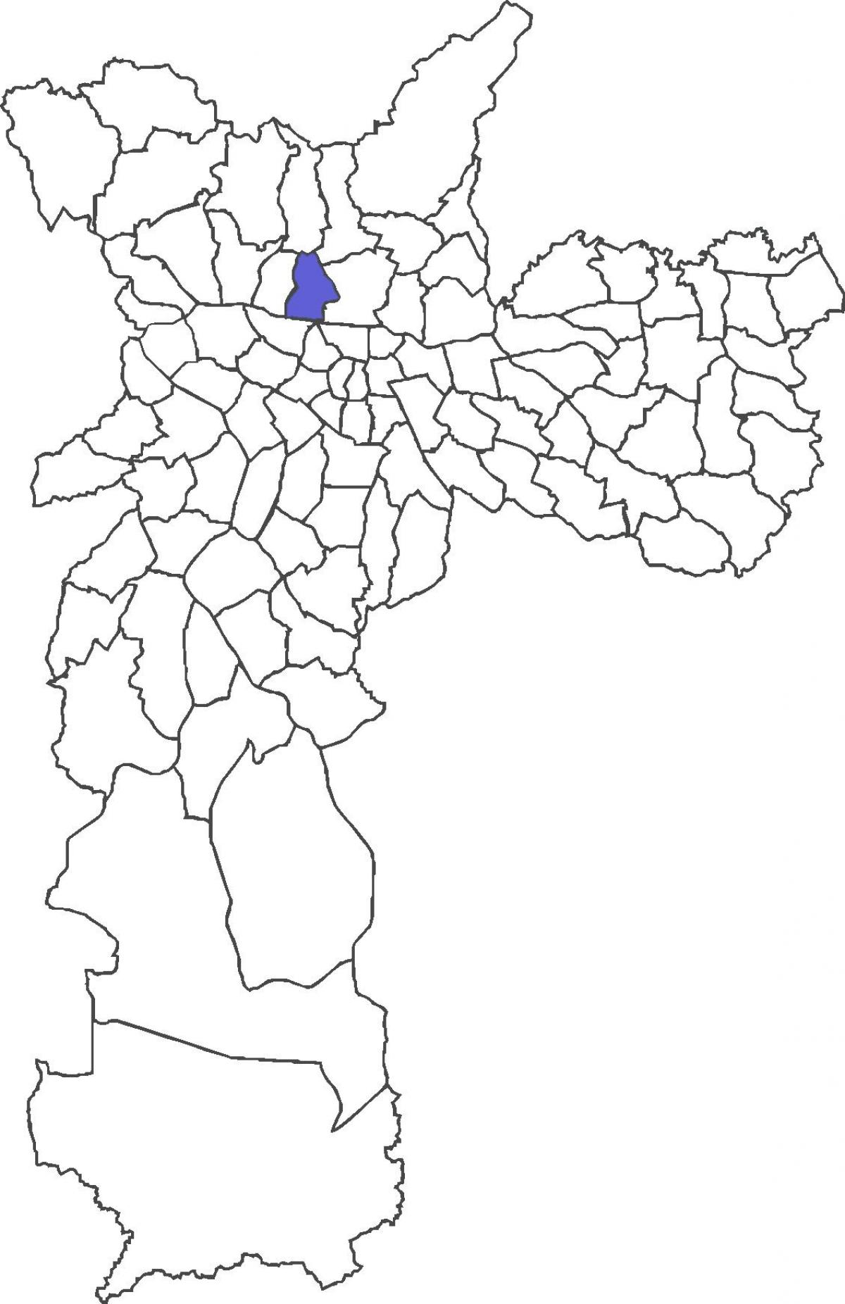 નકશો કાસા વર્ડે જિલ્લા