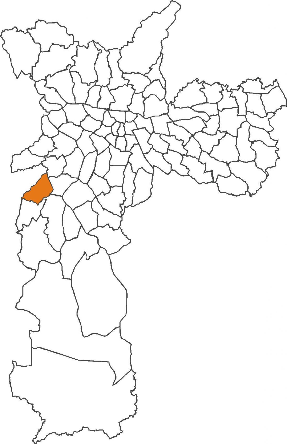 નકશો કેમ્પો Limpo જિલ્લા