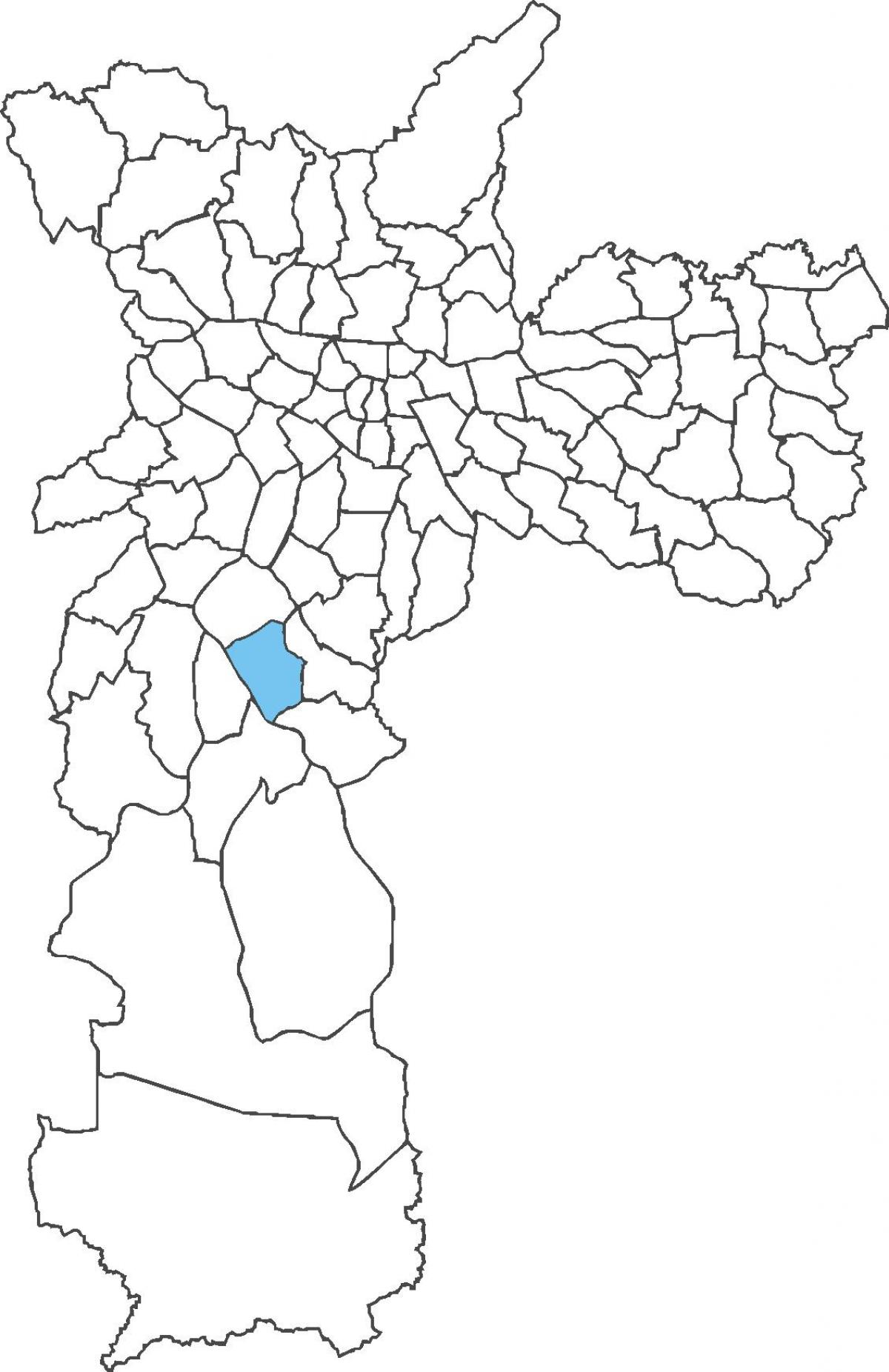 નકશો કેમ્પો ગ્રાન્ડે જિલ્લા