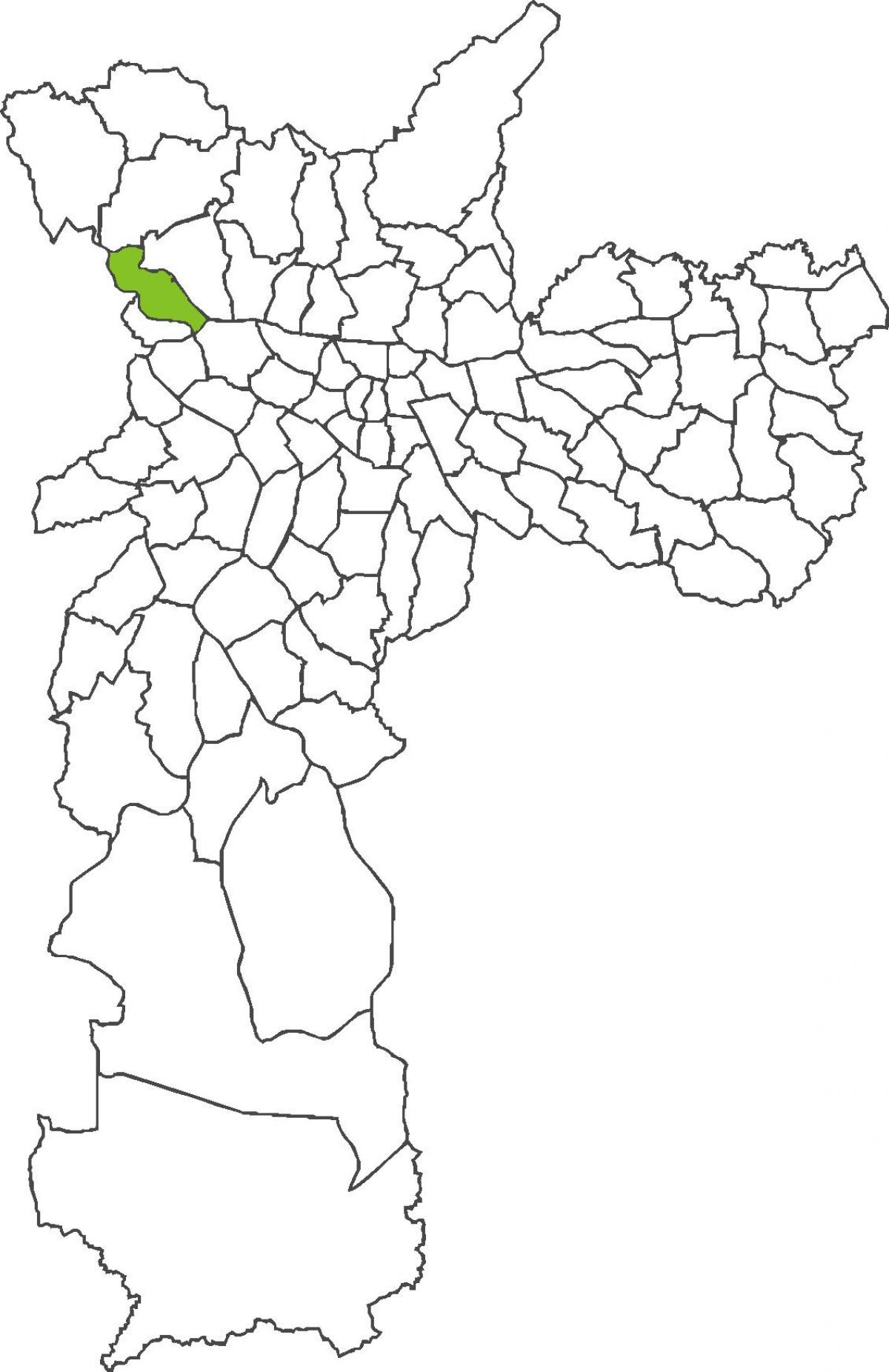 નકશો સાઓ Domingos જિલ્લા