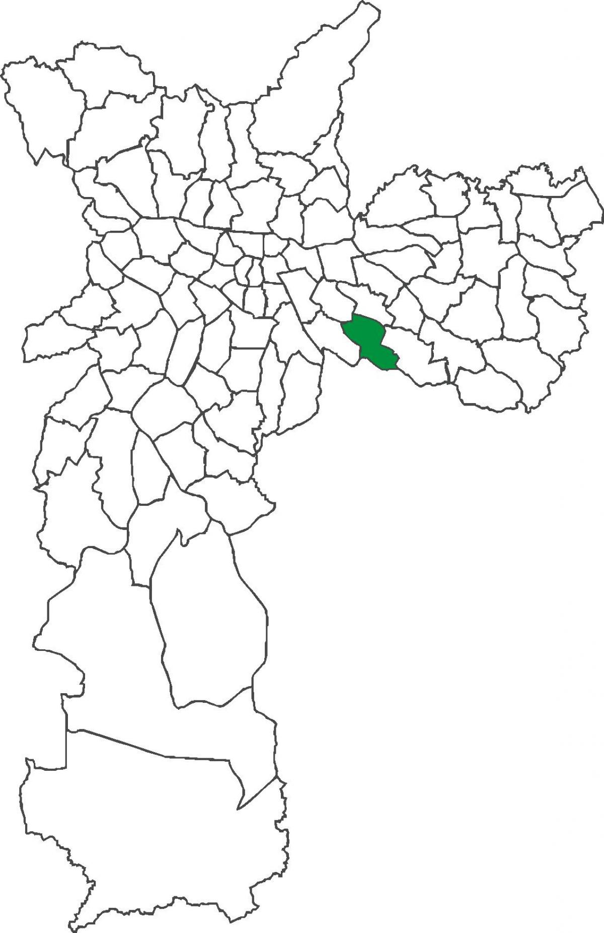 નકશો સાઓ લુકાસ જિલ્લા