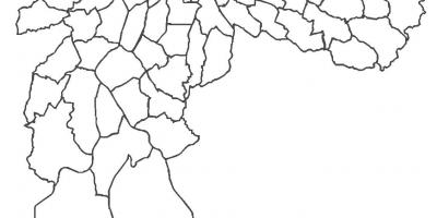 નકશો Brasilândia જિલ્લા