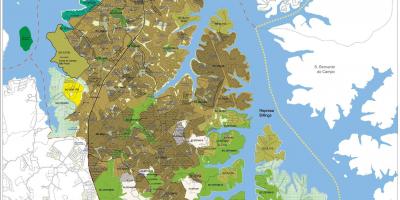 નકશો Capela શું Socorro સાઓ પાઉલો - વ્યવસાય જમીન