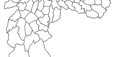 નકશો Guaianases જિલ્લા