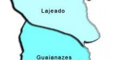 નકશો Guaianases પેટા-પ્રીફેકચર