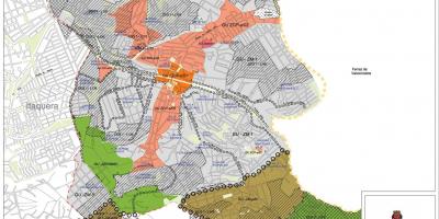 નકશો Guaianases સાઓ પાઉલો - વ્યવસાય જમીન