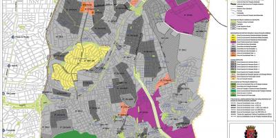 નકશો Ipiranga સાઓ પાઉલો - વ્યવસાય જમીન