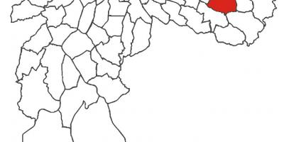 નકશો Parque શું Carmo જિલ્લા