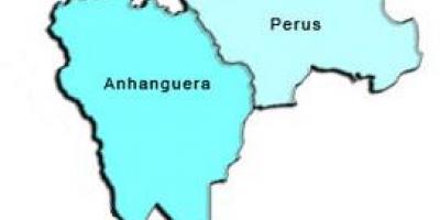 નકશો Perus પેટા-પ્રીફેકચર