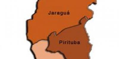 નકશો Pirituba-Jaraguá પેટા-પ્રીફેકચર