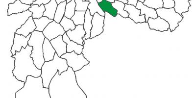 નકશો Vila Prudente જિલ્લા