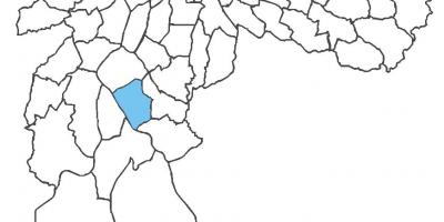 નકશો કેમ્પો ગ્રાન્ડે જિલ્લા
