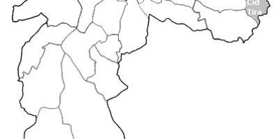 નકશો ઝોન Leste 2 સાઓ પાઉલો