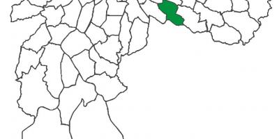 નકશો સાઓ લુકાસ જિલ્લા