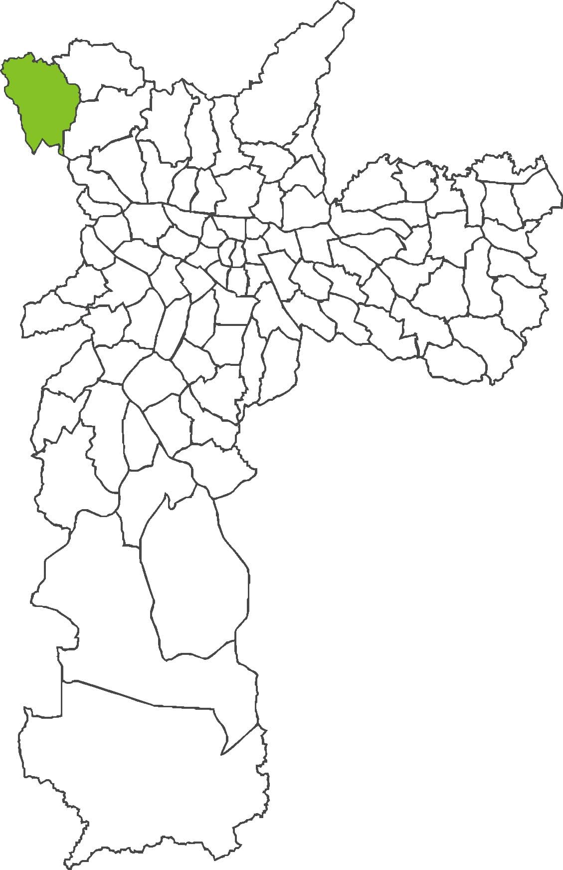 નકશો Anhangüera જિલ્લા