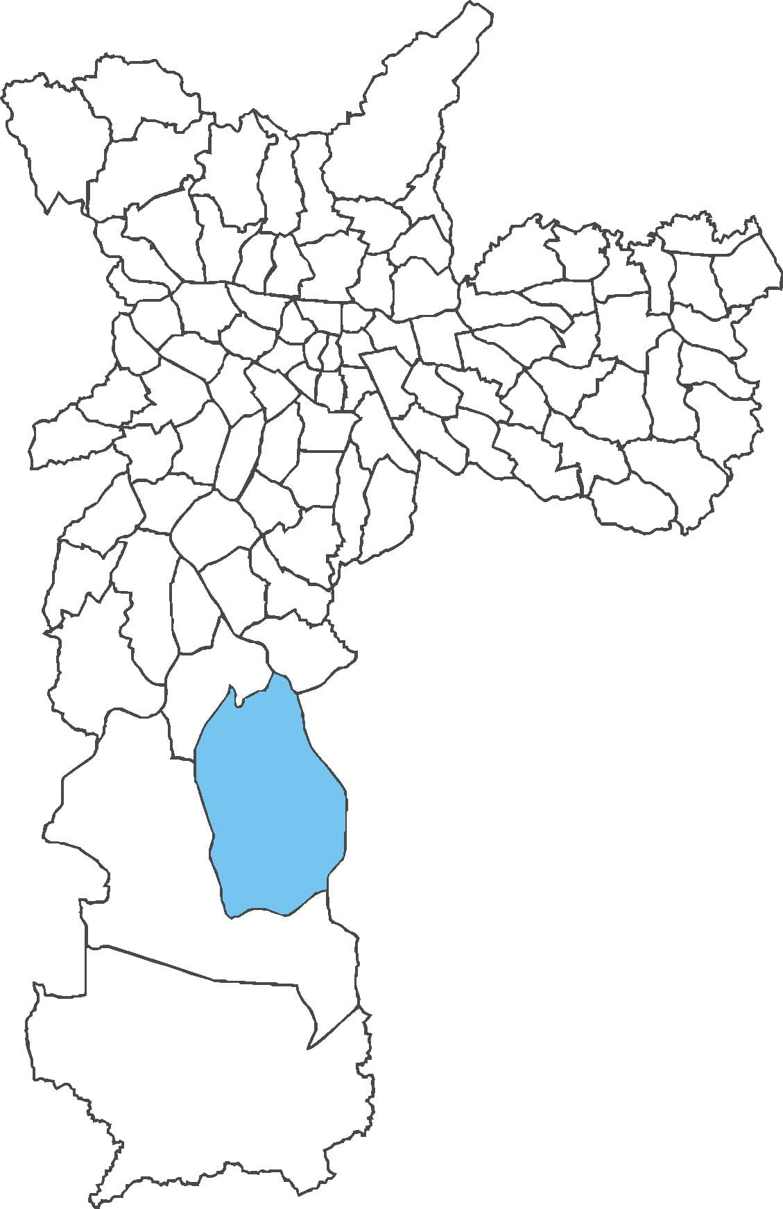 નકશો Grajaú જિલ્લા