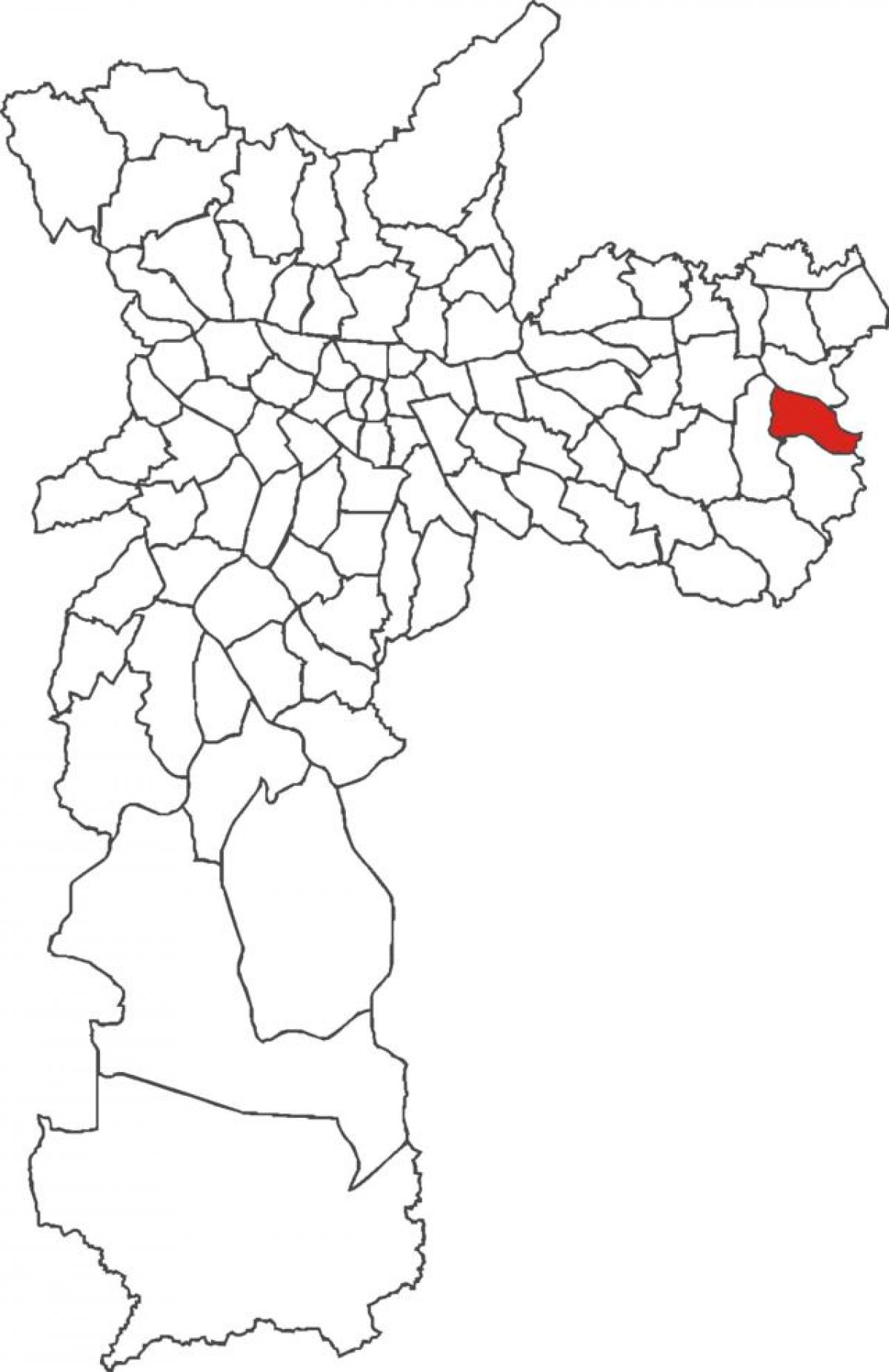 નકશો Guaianases જિલ્લા