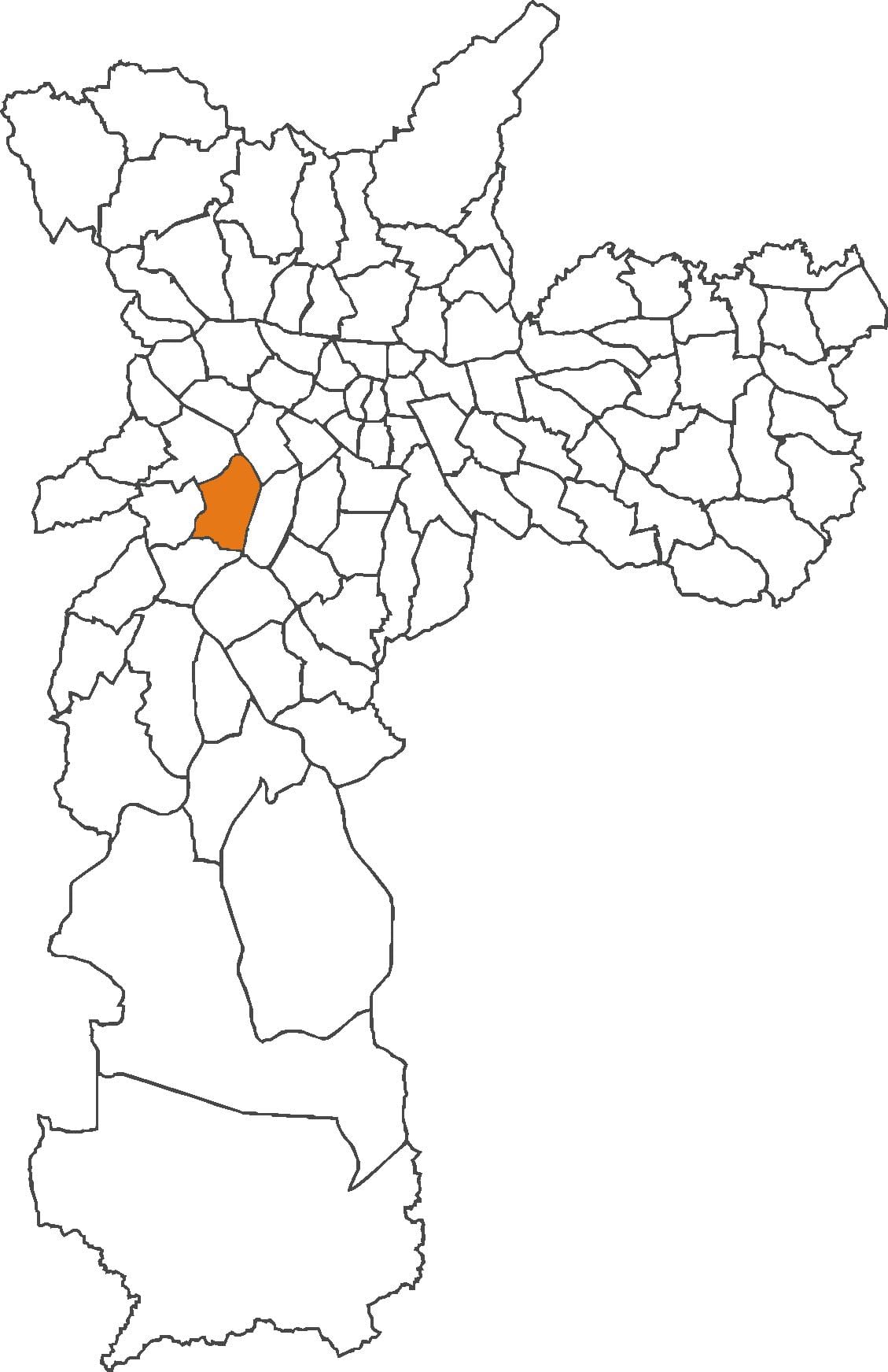 નકશો Morumbi જિલ્લા
