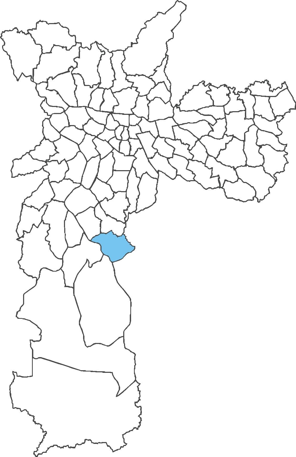 નકશો Pedreira જિલ્લા
