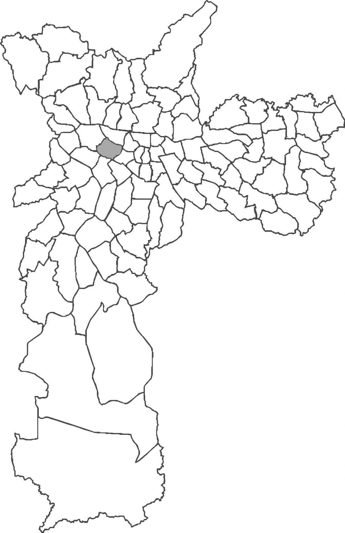 નકશો Perdizes જિલ્લા