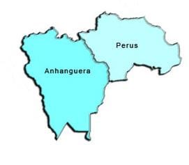 નકશો Perus પેટા-પ્રીફેકચર