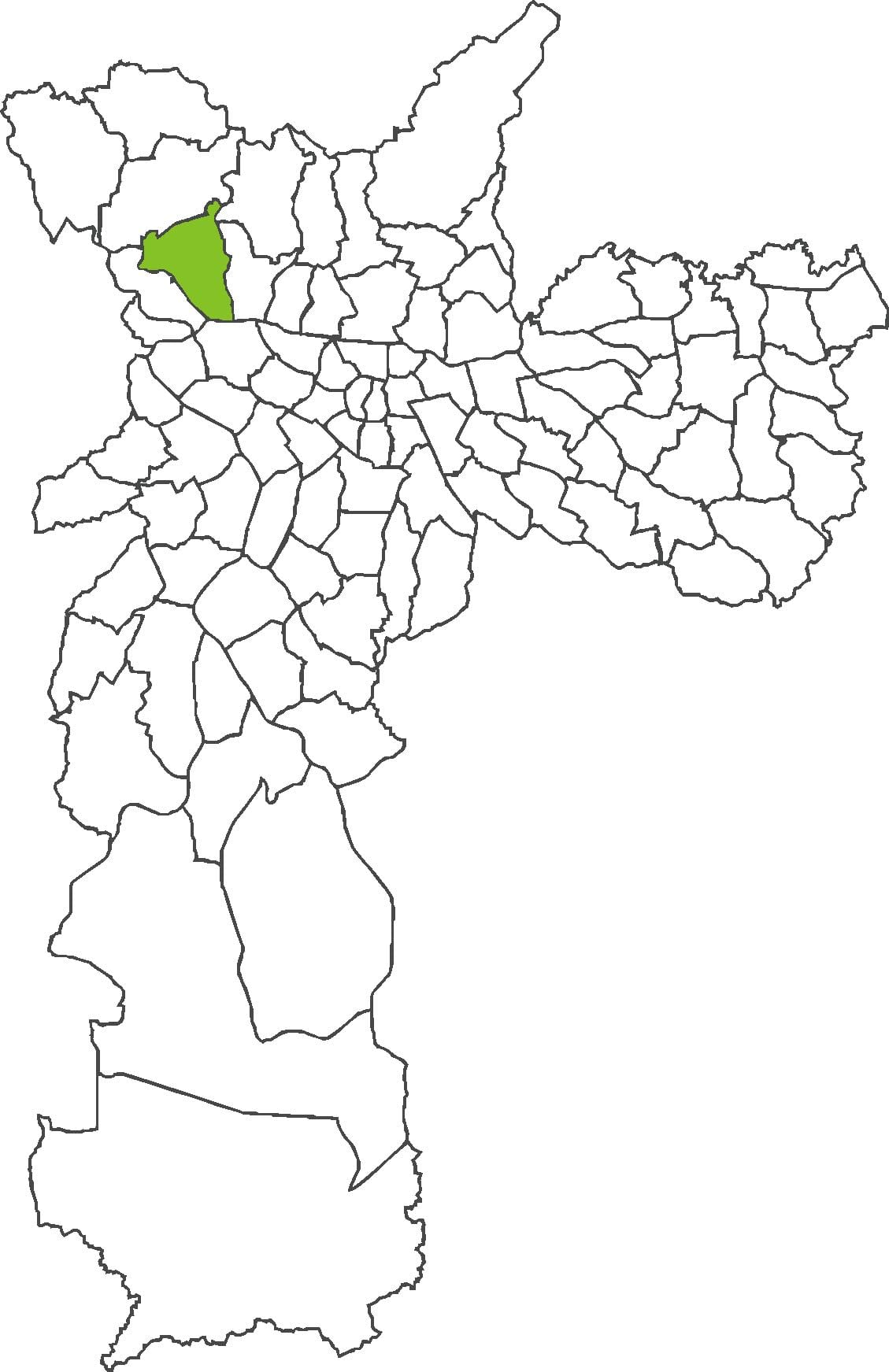 નકશો Pirituba જિલ્લા
