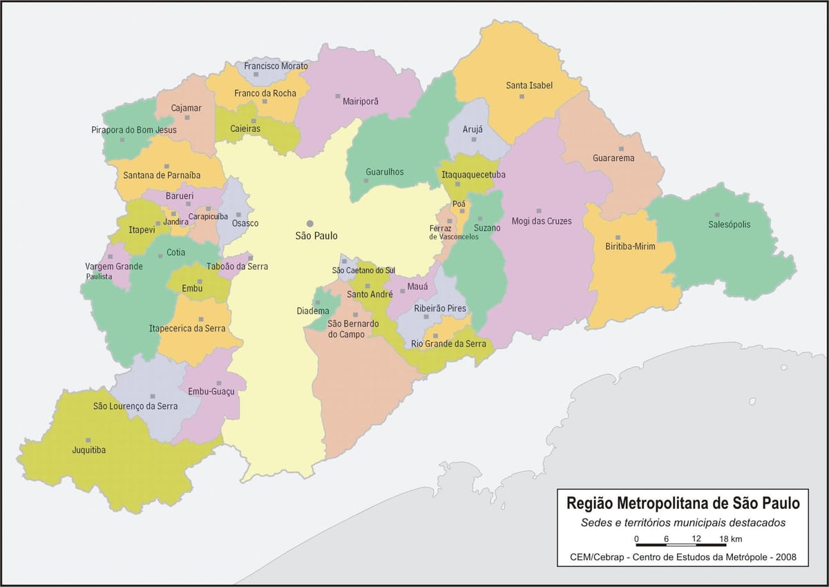 નકશો RMSP