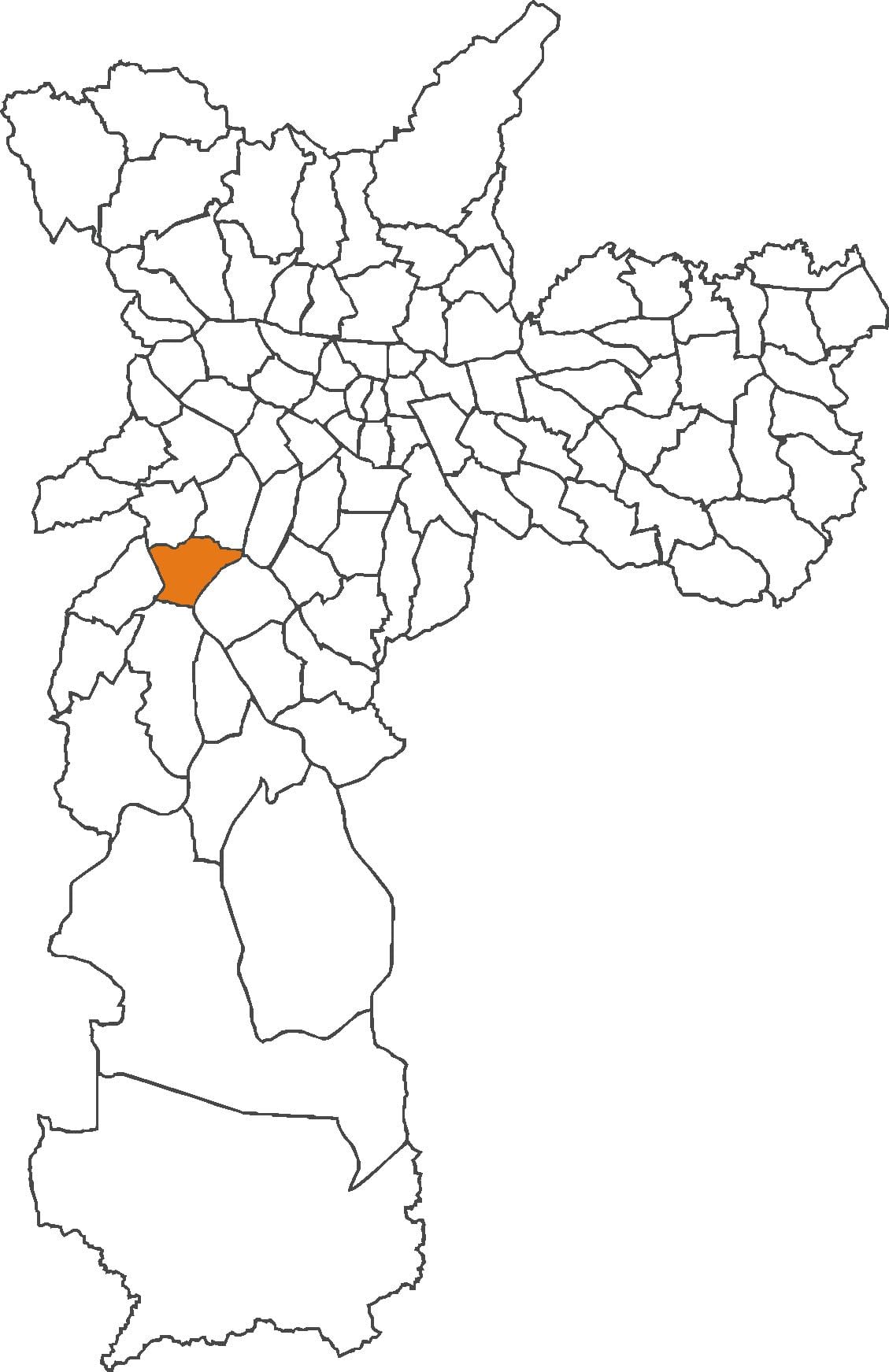 નકશો Vila એનડ્રાડે જિલ્લા
