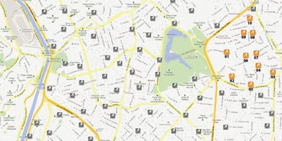 નકશો બાઇક Sampa