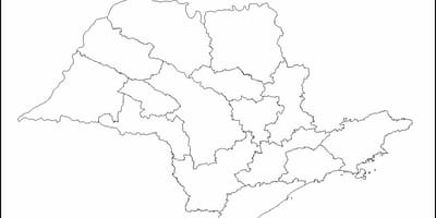 નકશો સાઓ પાઉલો વર્જિન - વિસ્તારો