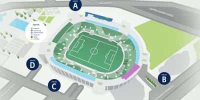 નકશો Allianz Parque - સ્તર 3