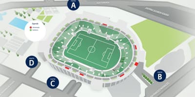 નકશો Allianz Parque - સ્તર 5