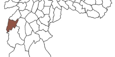 નકશો Capão Redondo જિલ્લા