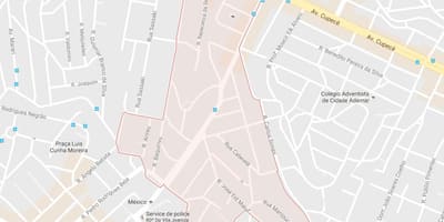 નકશો Cidade Ademar સાઓ પાઉલો
