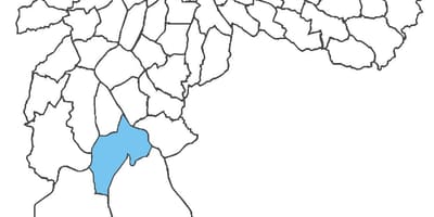 નકશો Cidade Dutra જિલ્લા