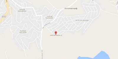 નકશો Jardim Ângela સાઓ પાઉલો