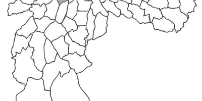 નકશો Pinheiros જિલ્લા